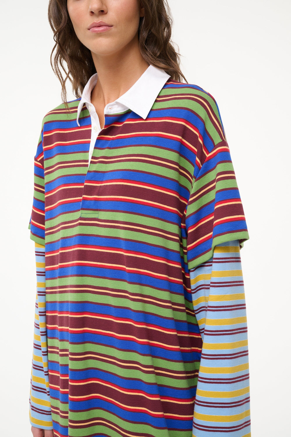 IVAR DRESS SPECTRUM STRIPE/LINUS STRIPE - STAUD online