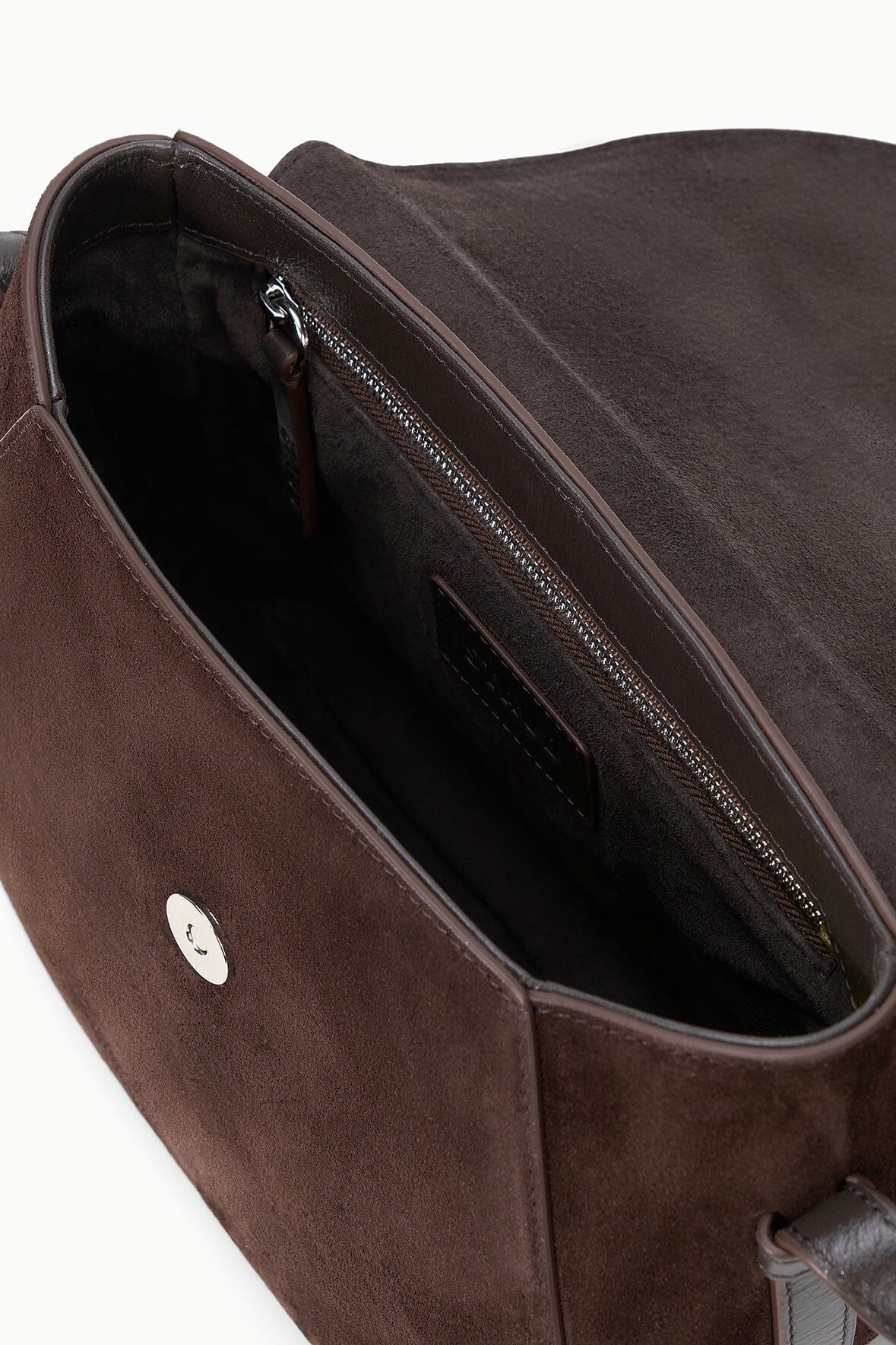 BELLA SADDLE BAG ESPRESSO SUEDE - STAUD near me