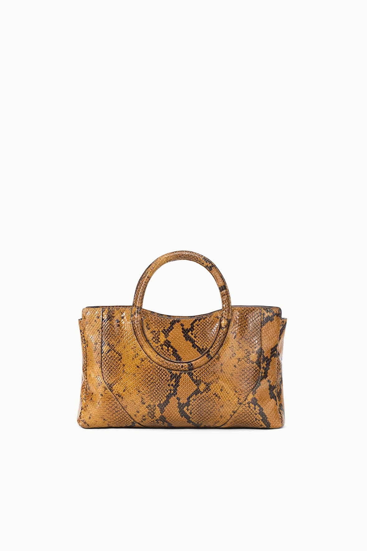 MAUDE MINI SATCHEL BAG SNAKE - STAUD US