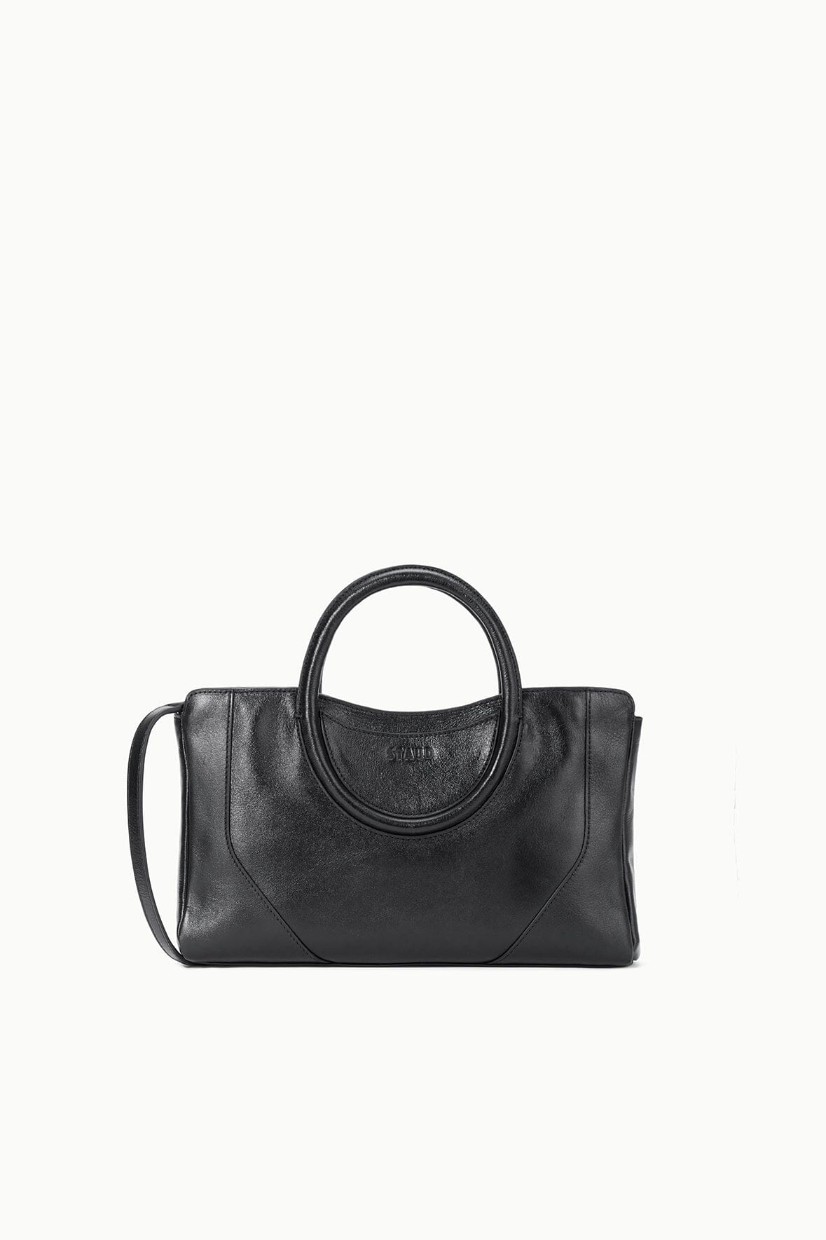 MAUDE MINI SATCHEL BAG BLACK - STAUD sale
