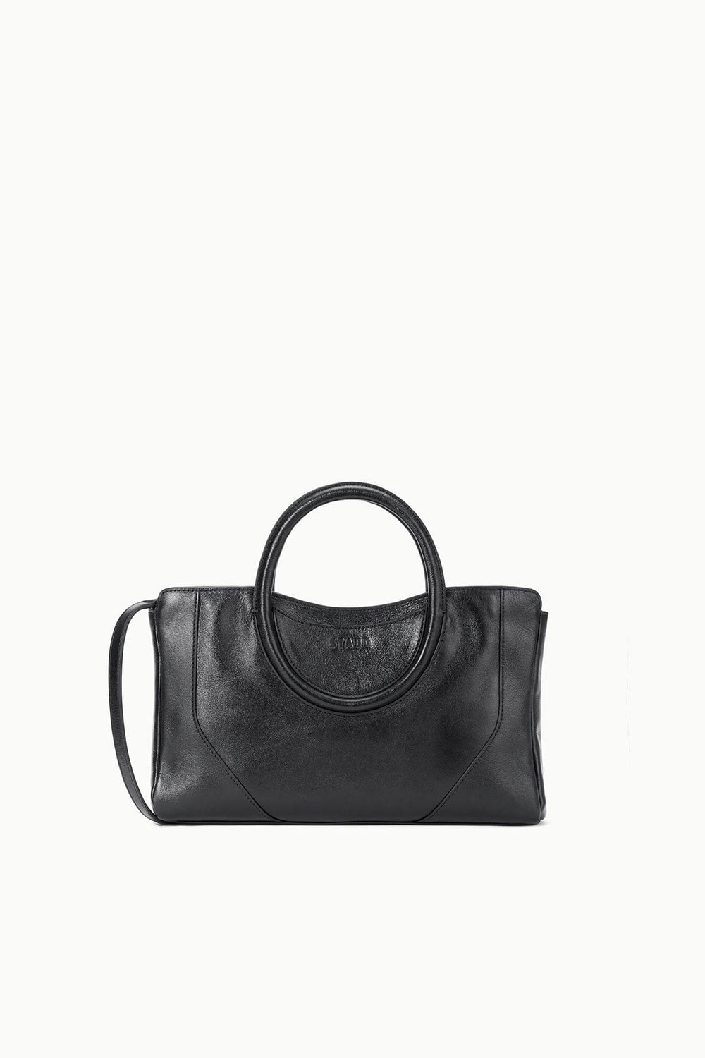 MAUDE MINI SATCHEL BAG BLACK - STAUD sale