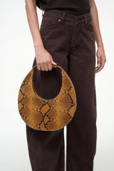 MOON TOTE BAG SNAKE - STAUD online