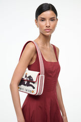 TOMMY BEADED BAG DERBY - STAUD US