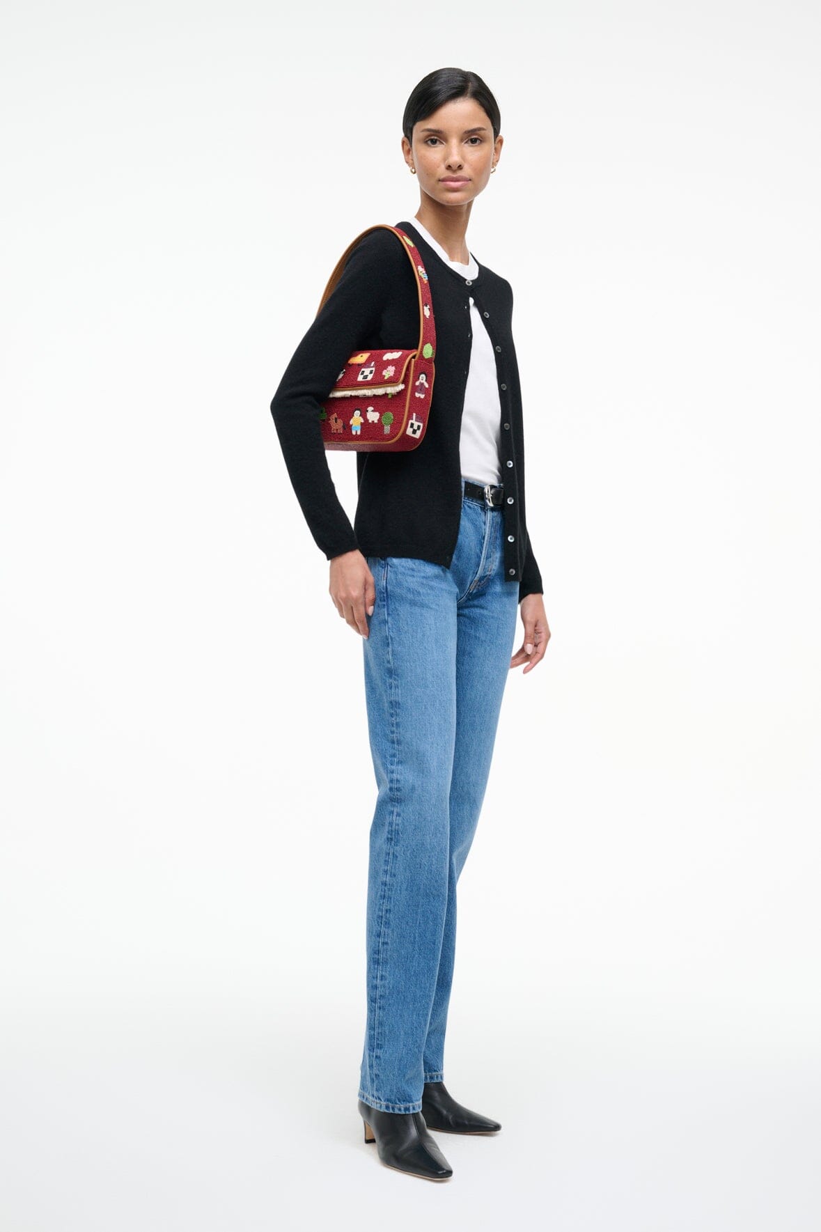 TOMMY BEADED BAG FOLK TOWN - STAUD online
