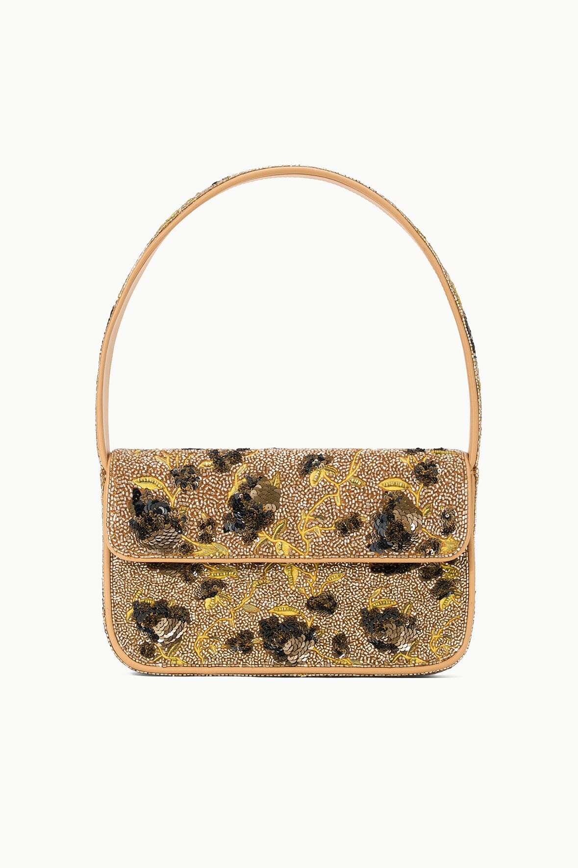 TOMMY BEADED BAG VINTAGE FLORAL - STAUD sale