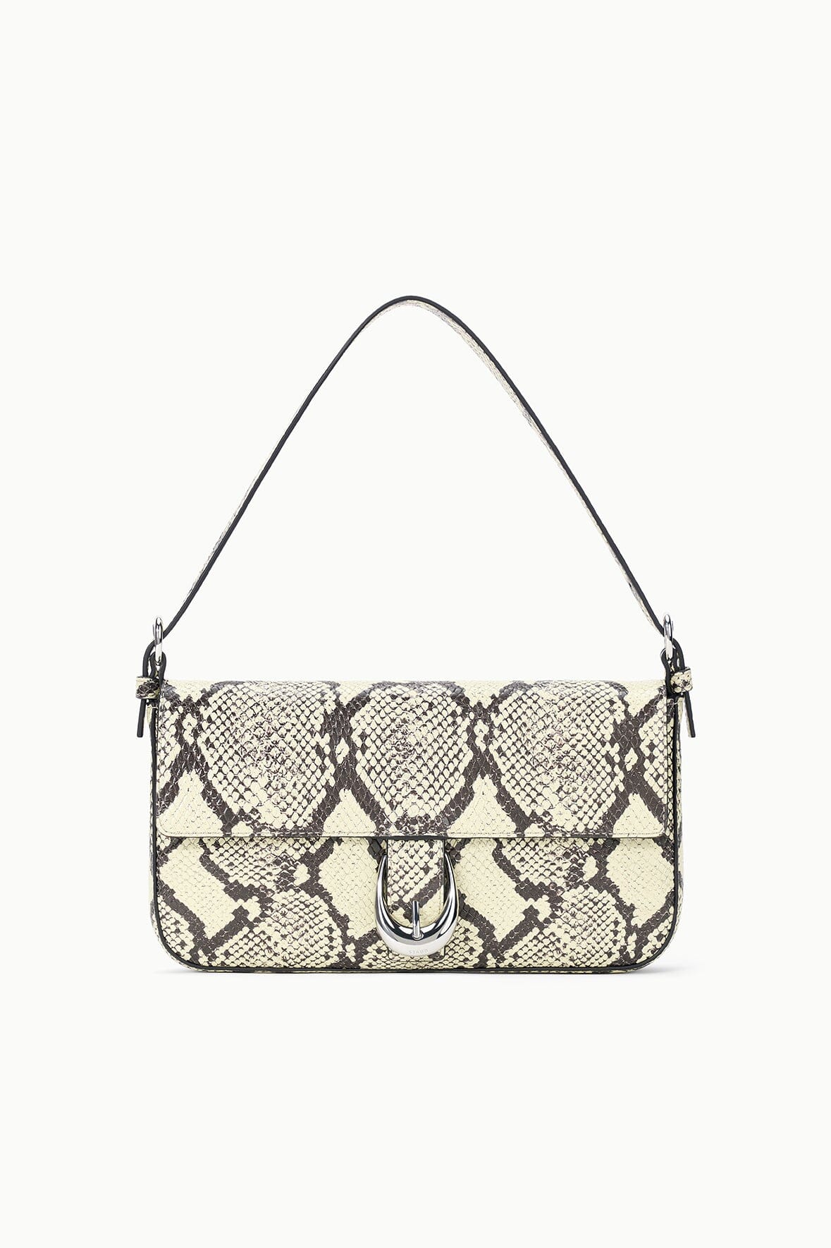 HARLOW BAG WHITE SNAKE - STAUD near me