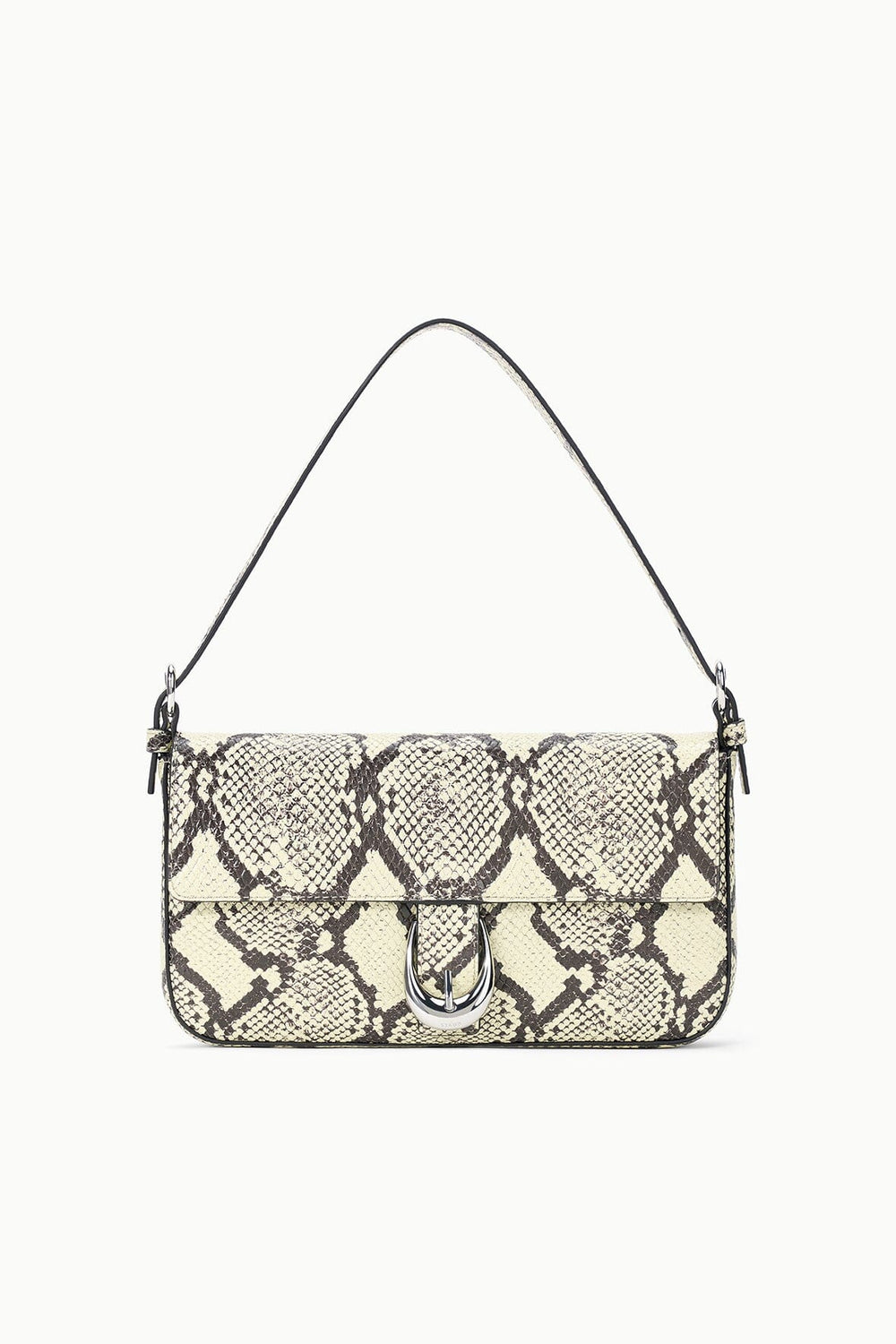 HARLOW BAG WHITE SNAKE - STAUD near me