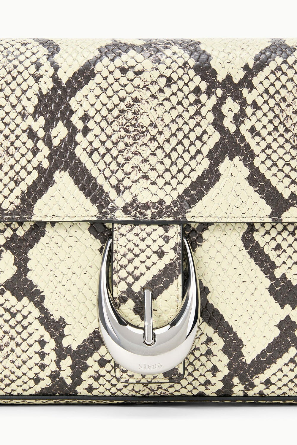 HARLOW BAG WHITE SNAKE - STAUD near me