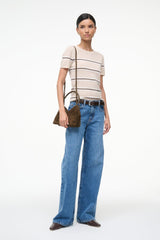 VALERIE SHOULDER BAG TRUFFLE SUEDE - STAUD near me