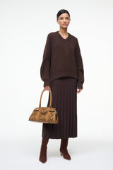MAUDE SHOULDER BAG SNAKE - STAUD online