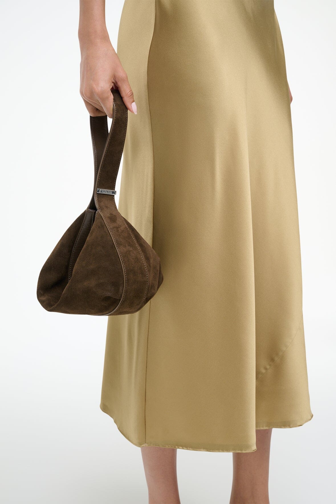 DEMY SHOULDER BAG TRUFFLE - STAUD sale