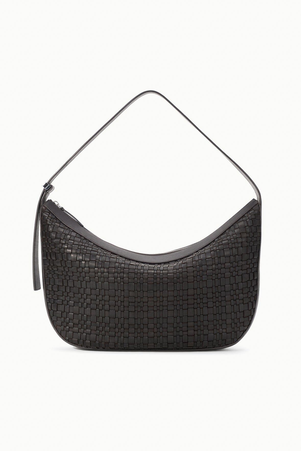 LARGE DEMY SHOULDER BAG ESPRESSO WOVEN - STAUD near me