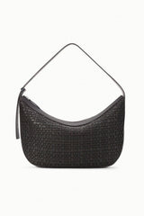 LARGE DEMY SHOULDER BAG ESPRESSO WOVEN - STAUD near me