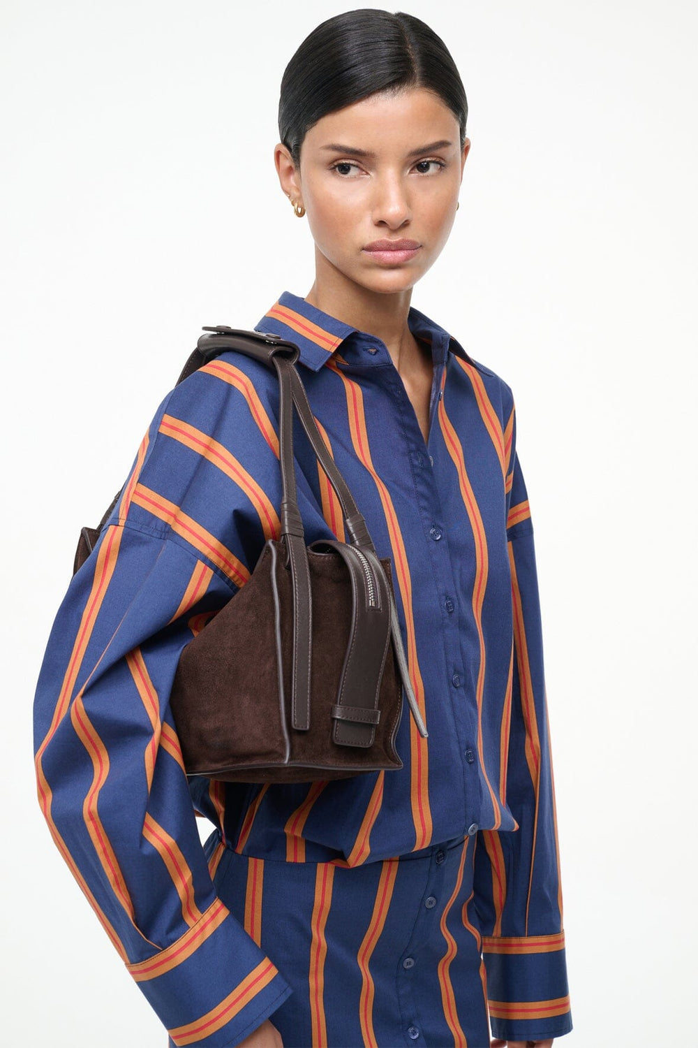 HAROLD BAG ESPRESSO - STAUD for sale