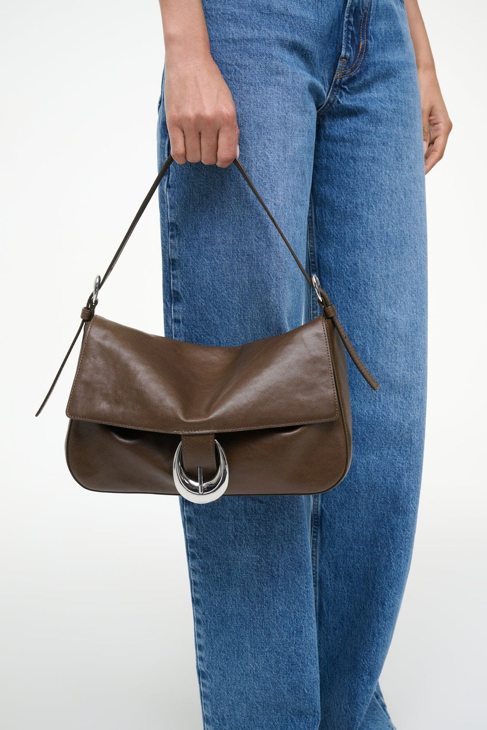 HARLOW MEDIUM BAG TRUFFLE - STAUD outlet