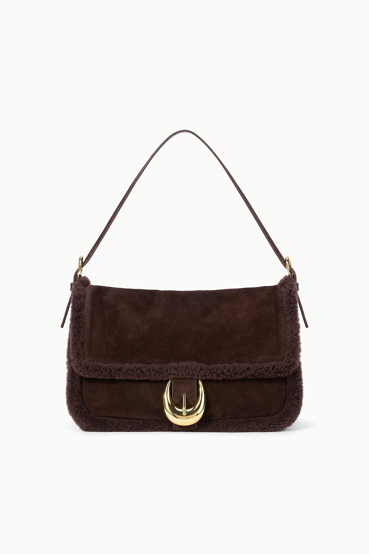 HARLOW MEDIUM BAG ESPRESSO - STAUD for sale