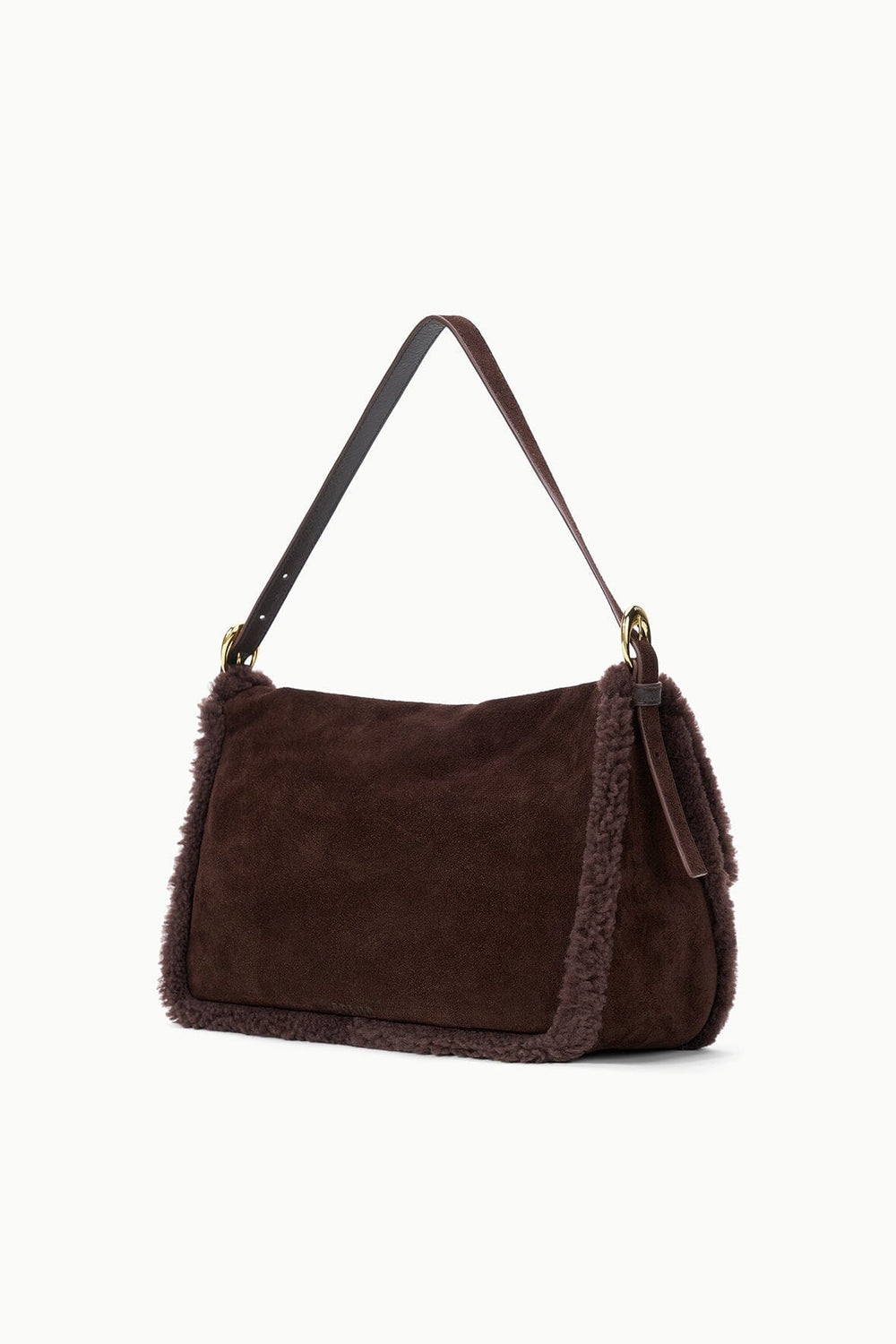 HARLOW MEDIUM BAG ESPRESSO - STAUD for sale