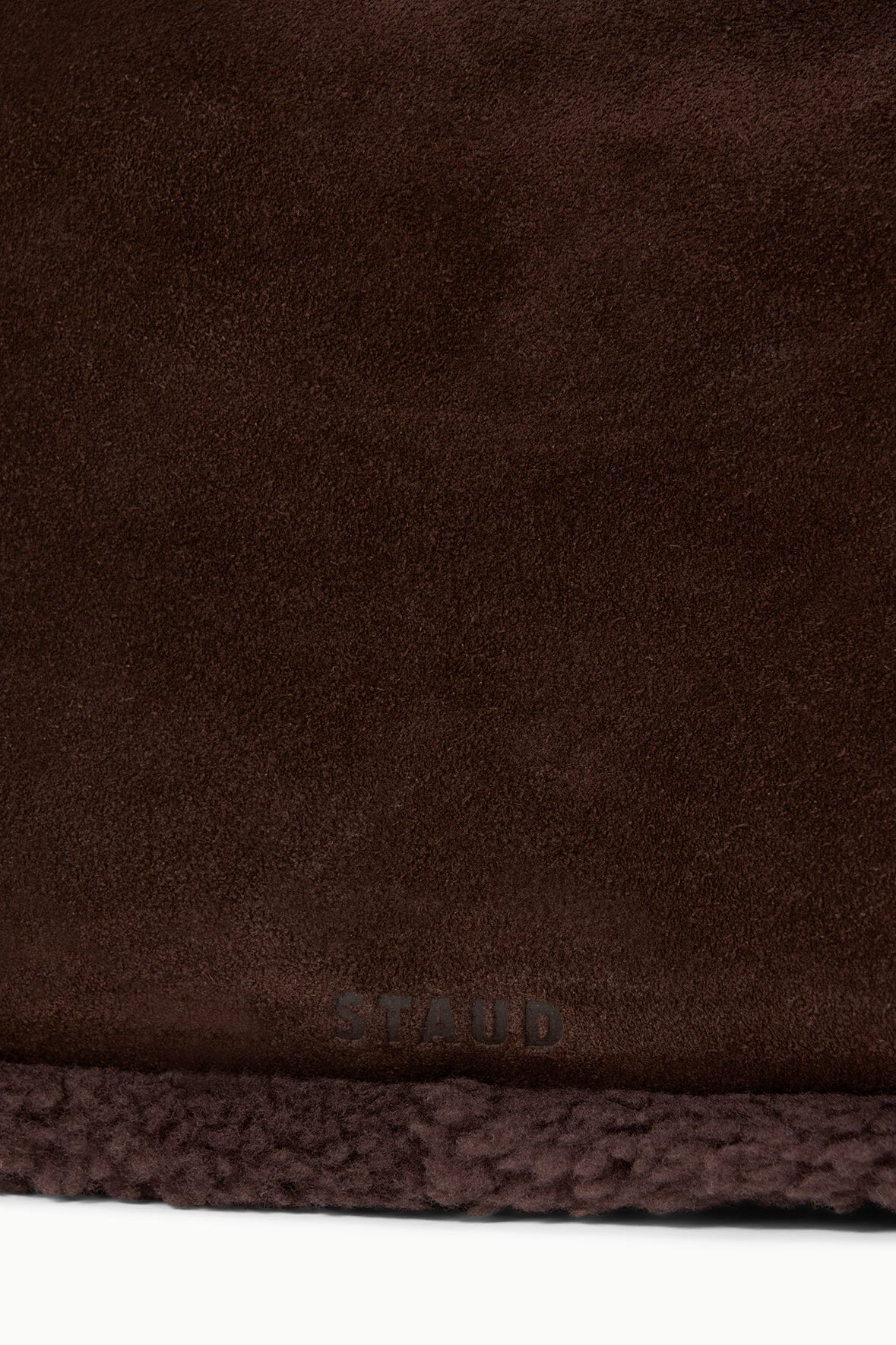 HARLOW MEDIUM BAG ESPRESSO - STAUD for sale