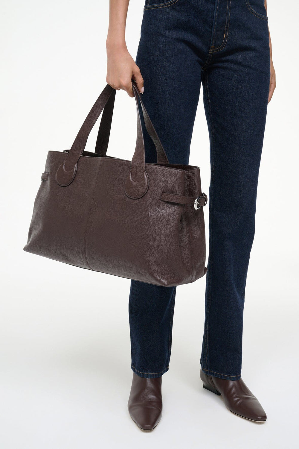 PIPER TOTE ESPRESSO - STAUD for sale