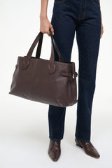 PIPER TOTE ESPRESSO - STAUD for sale
