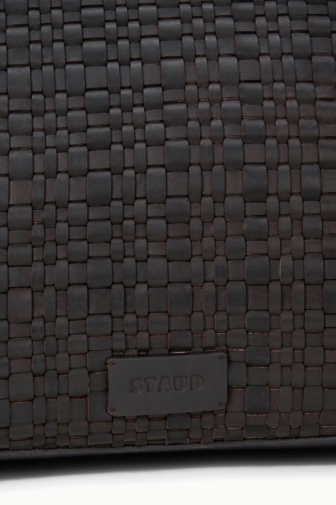 HESTER SATCHEL ESPRESSO WOVEN - STAUD outlet