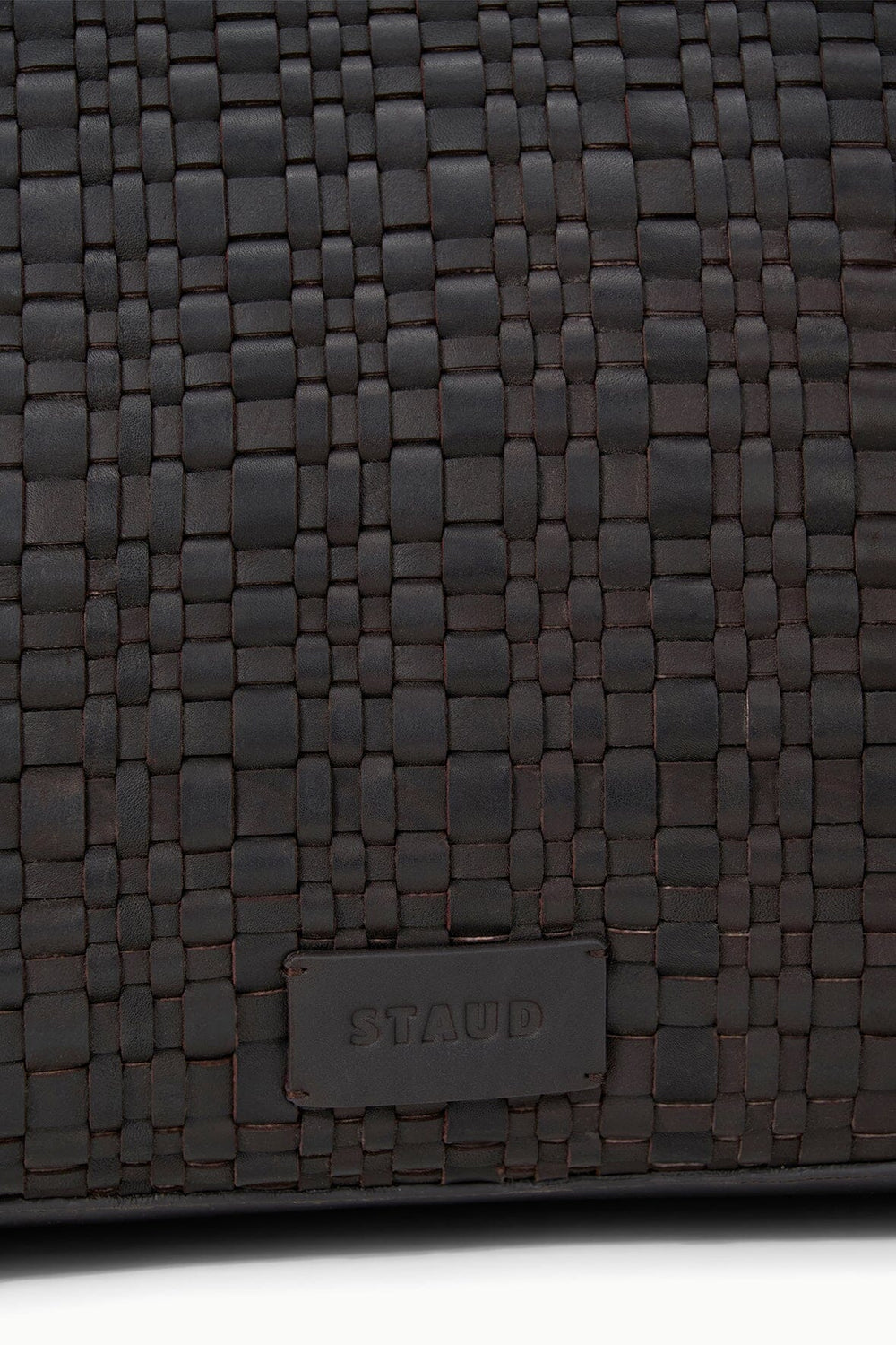 HESTER SATCHEL ESPRESSO WOVEN - STAUD outlet