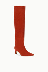 WALLY BOOT AUBURN SUEDE - STAUD sale