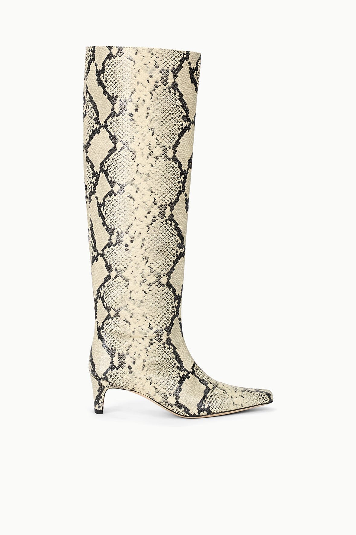 WALLY BOOT WHITE SNAKE - STAUD sale