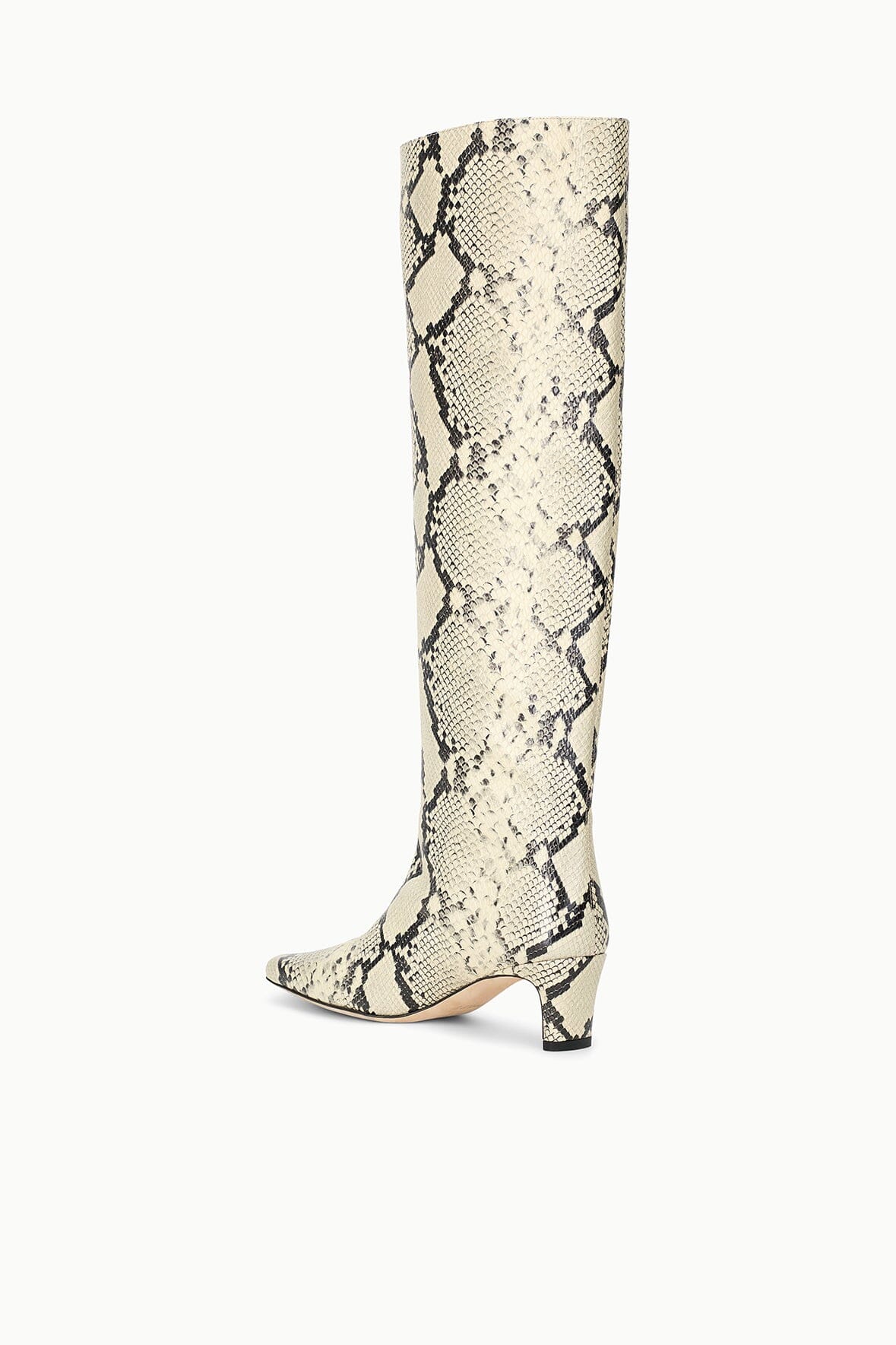 WALLY BOOT WHITE SNAKE - STAUD sale
