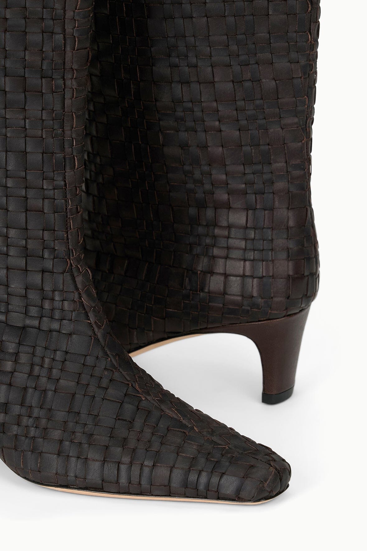 WALLY BOOT ESPRESSO WOVEN - STAUD for sale
