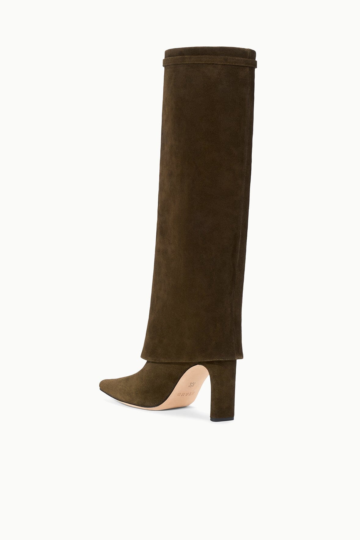 WALLY FOLDOVER HIGH HEEL BOOT TRUFFLE - STAUD near me