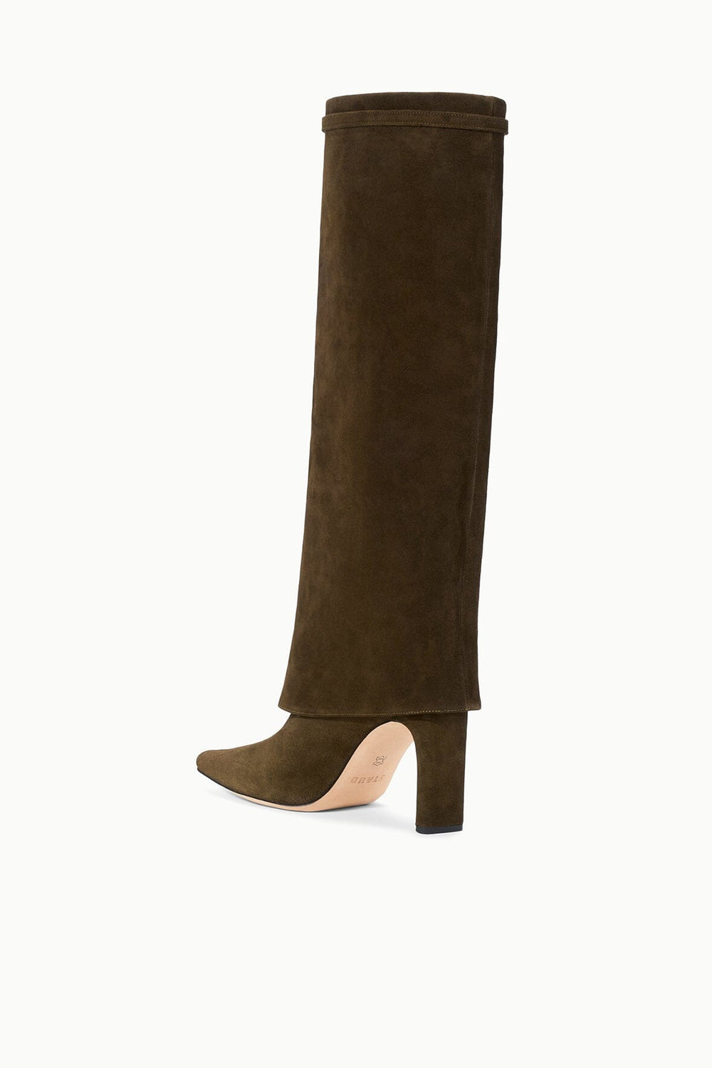 WALLY FOLDOVER HIGH HEEL BOOT TRUFFLE - STAUD near me