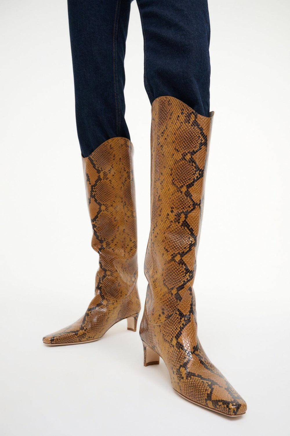 WESTERN WALLY BOOT SNAKE - STAUD near me