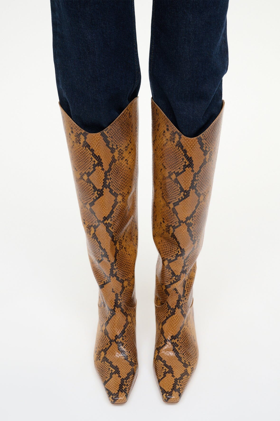 WESTERN WALLY BOOT SNAKE - STAUD near me