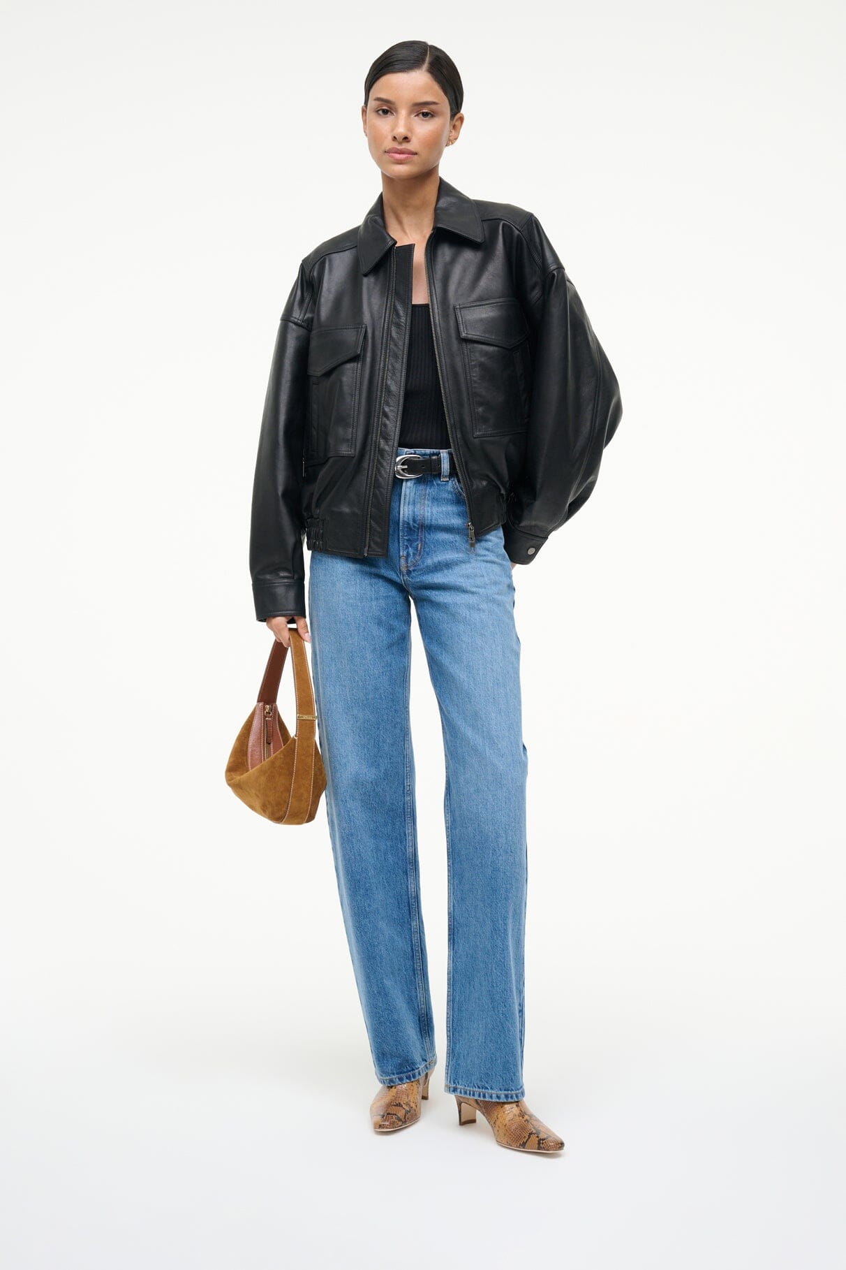 WALLY ANKLE BOOT SNAKE - STAUD online