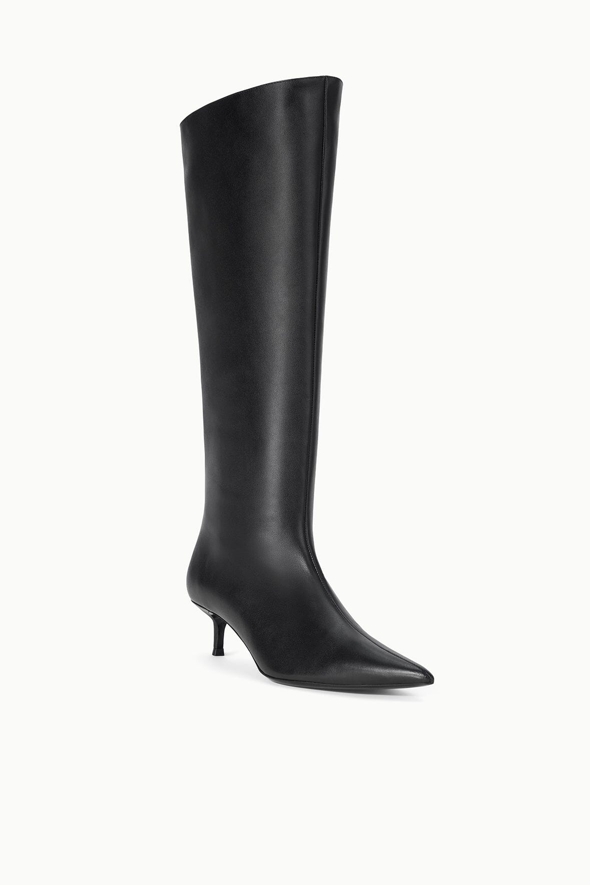 SEBASTIAN KITTEN HEEL BOOT BLACK - STAUD outlet