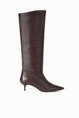 SEBASTIAN KITTEN HEEL BOOT ESPRESSO - STAUD online