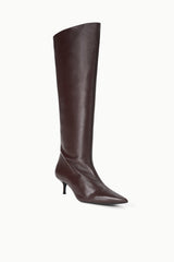 SEBASTIAN KITTEN HEEL BOOT ESPRESSO - STAUD online