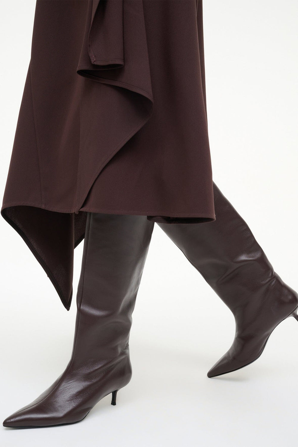 SEBASTIAN KITTEN HEEL BOOT ESPRESSO - STAUD online