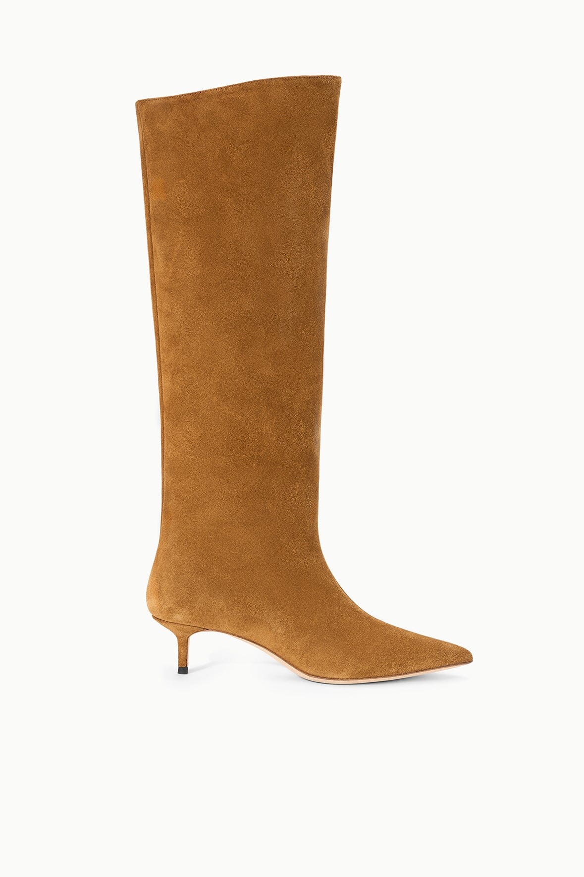 SEBASTIAN KITTEN HEEL BOOT TAN - STAUD for sale