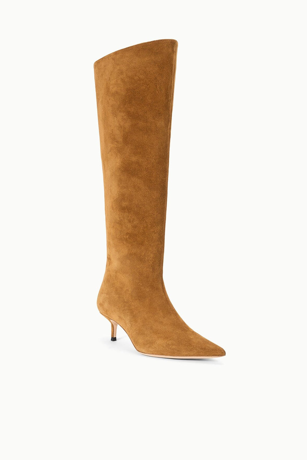 SEBASTIAN KITTEN HEEL BOOT TAN - STAUD for sale