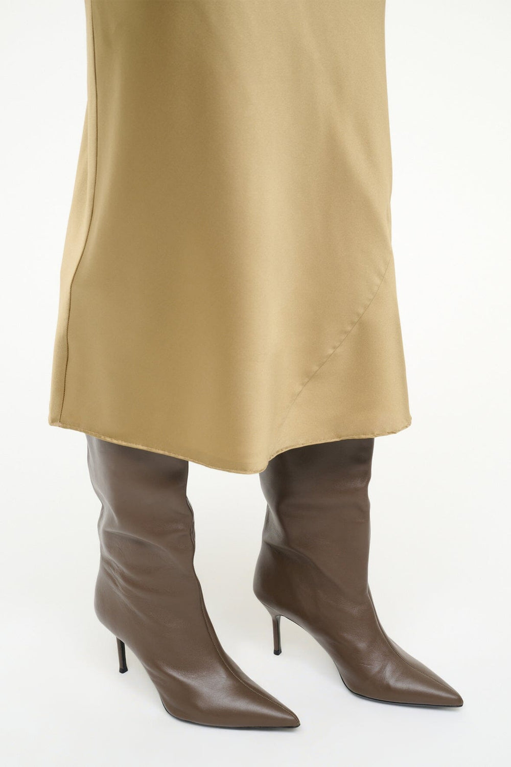 SEBASTIAN HIGH HEEL BOOT TRUFFLE - STAUD outlet