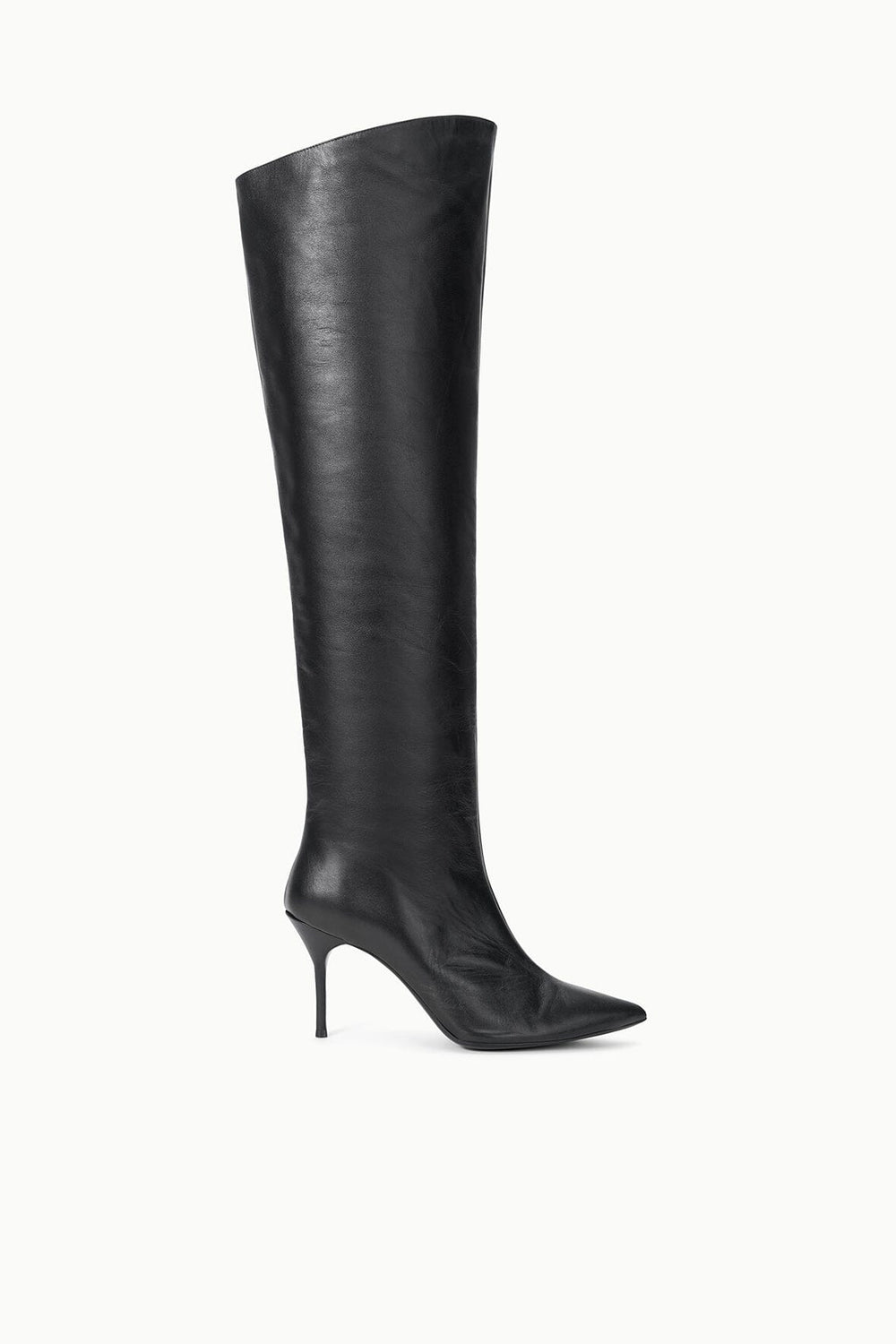 SEBASTIAN OVER THE KNEE BOOT BLACK - STAUD for sale