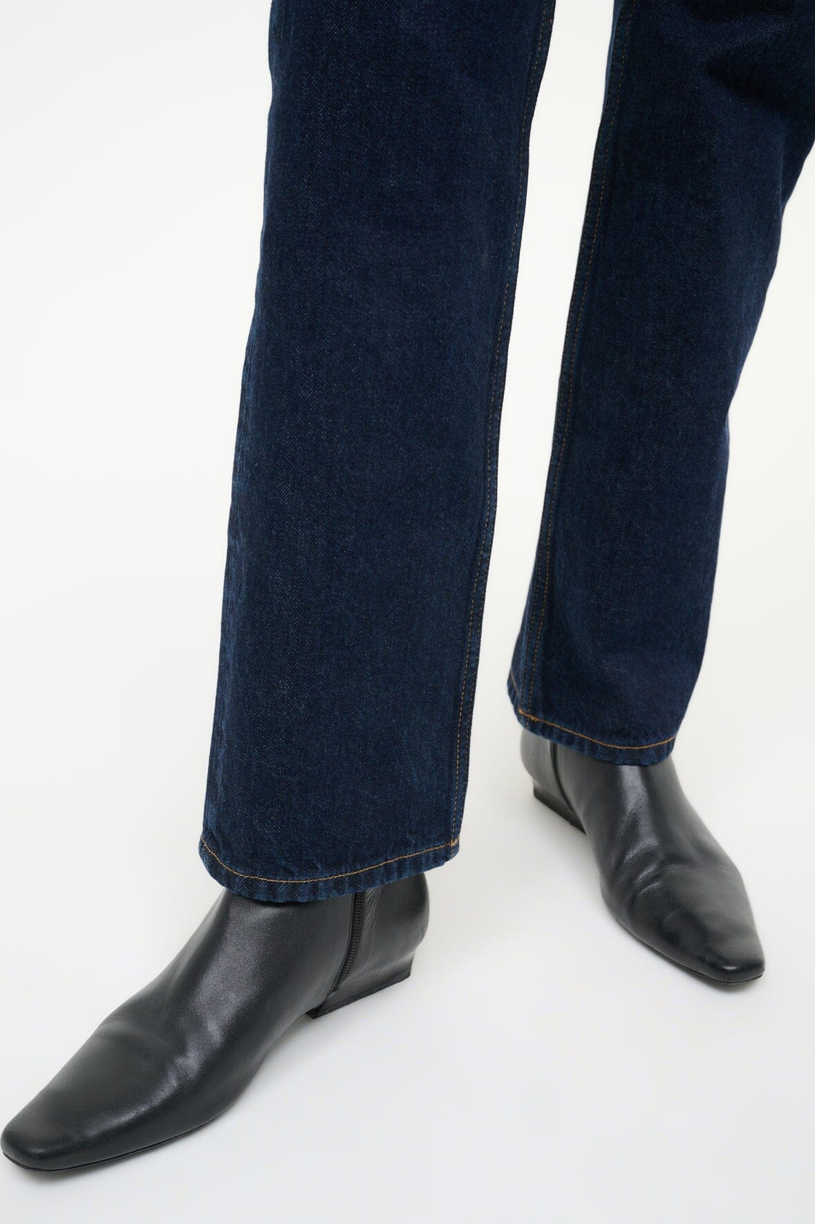 WALLY FLAT ANKLE BOOT BLACK - STAUD US