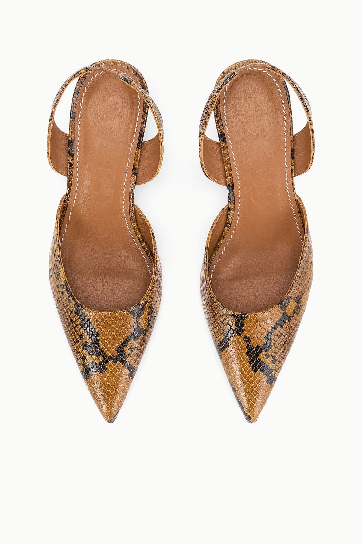 SEBASTIAN SLINGBACK SNAKE - STAUD sale