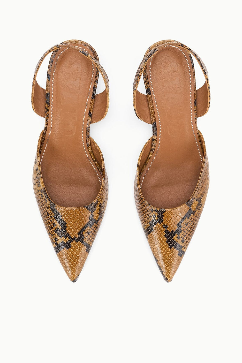 SEBASTIAN SLINGBACK SNAKE - STAUD sale