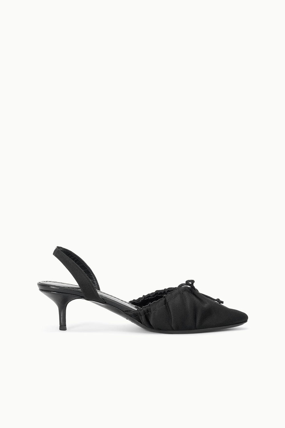 ALBA BALLET SLINGBACK BLACK SATIN - STAUD near me
