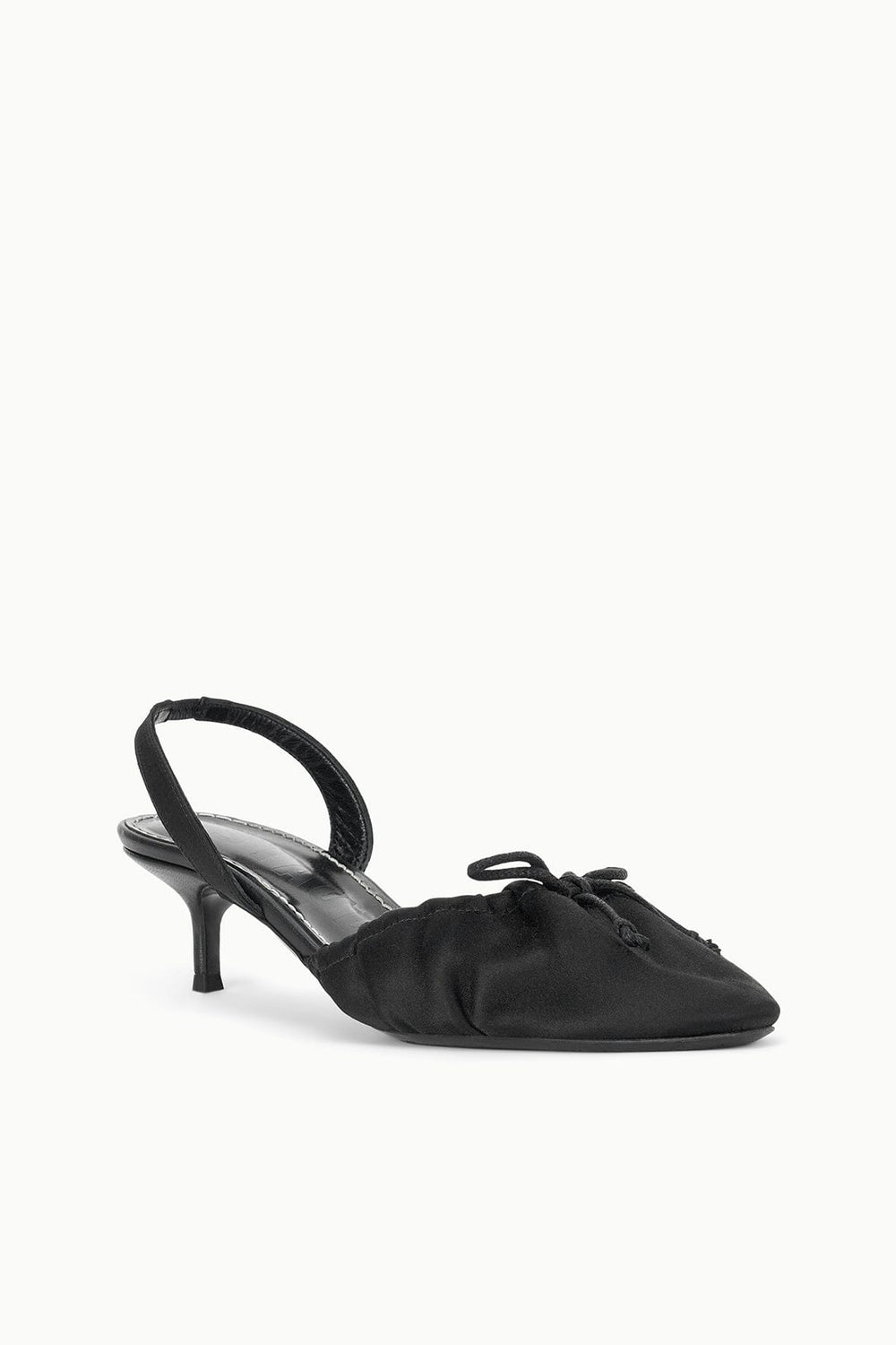 ALBA BALLET SLINGBACK BLACK SATIN - STAUD near me