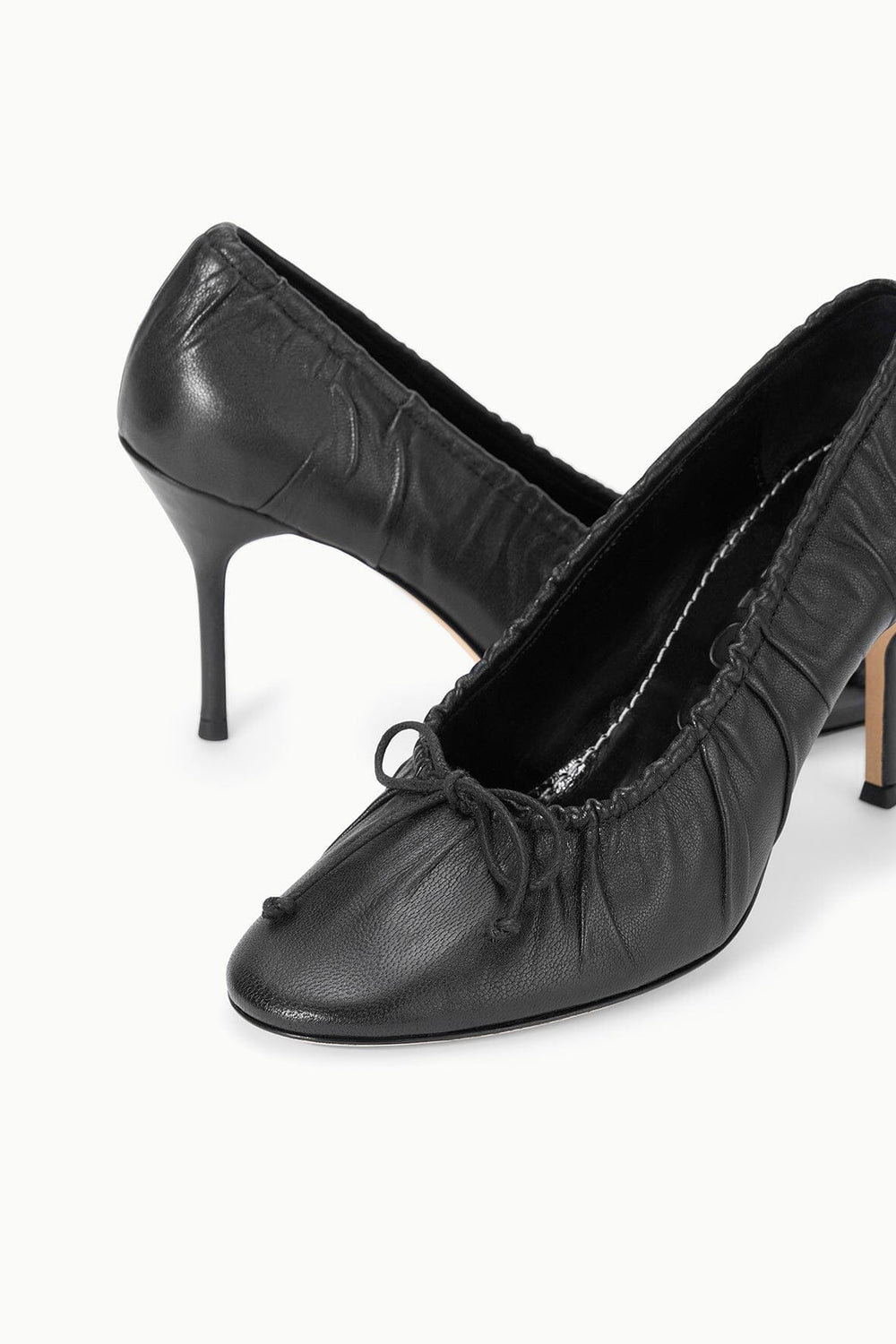 ALBA BALLET PUMP BLACK - STAUD for sale