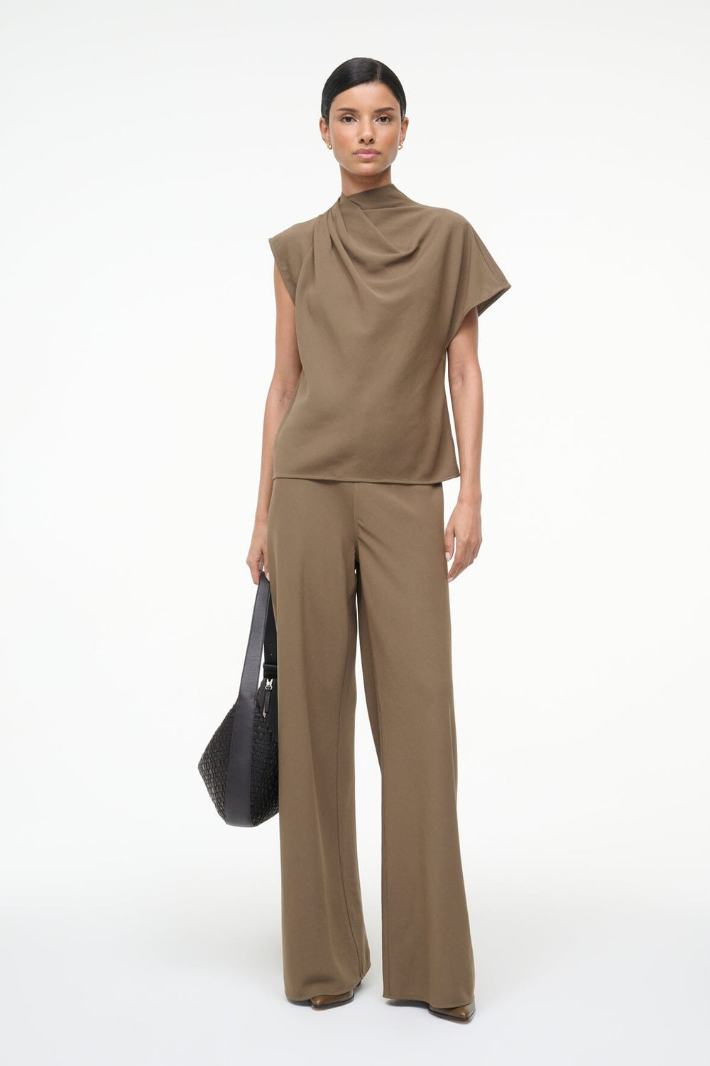 DAVINA TOP TRUFFLE - STAUD online